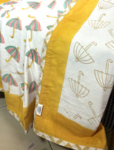 Umbrella Hand Block Printed Baby Dohar