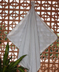 Blue Geometrical Muslin Dohar - Moriyo Decor