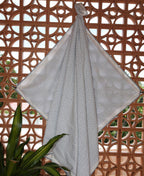 Blue Geometrical Muslin Dohar - Moriyo Decor