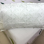 Gree Tree Motif  Hand Block Bedsheet with 2 Pillow Cover Set - 400TC