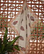 Kesari Jatropha Sofa Throw - Moriyo Decor