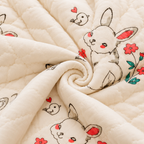 Rabbit Hand Block Baby Quilt