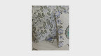 Royal Blue Rose Hand Block Bedsheet with 2 Pillow Cover Set - 220TC