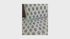 Rangeen Paisley Hand Block Bedsheet with 2 Pillow Cover Set - 280TC
