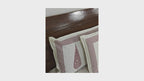 Pink Gulbahaar Branch Hand Block Bedsheet with 2 Pillow Cover Set - 220TC