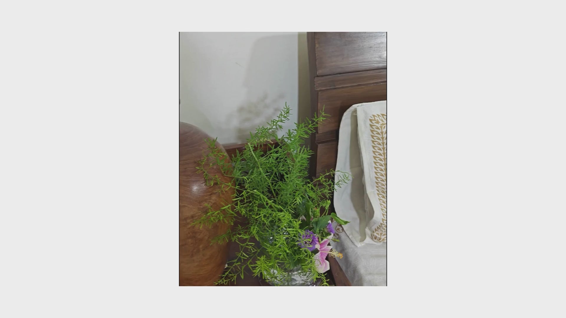 Sandy Yellow Haathi with Umbrella Hand Block Bedsheet with 2 Pillow Cover Set - 220TC